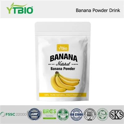 Boisson à la poudre de banane